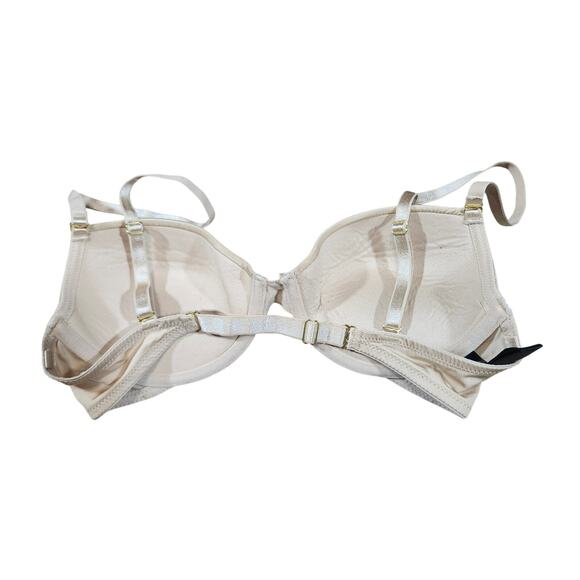Laundry by Shelli Segal Nude Bra 34B Underwire Push-Up Padded Adjustable Straps - Picture 5 of 8